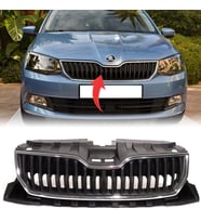 Skoda Fabia Ön Panjur Kromlu 2015-2018 6V0853653
