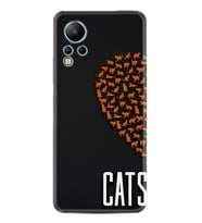 Infınix Note 12 Kılıf Silikon Desen Özel Seri Cats 1792