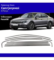 Volkswagen Passat B8 Cam Çıtası Kromu Nikelajı 2015-2019 Arası