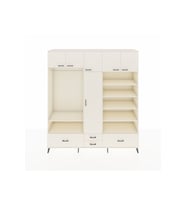Hyperion Gardrop 18 Raflı 4 Çekmeceli Tek Askılı 220x44x243 Aytaşı-Aytaşı/Aytaşı
