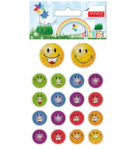 Tanex Gülen Yüz Sticker 2Li Stc-223 - 3 adet