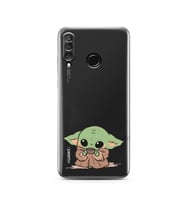 Huawei P30 Lite Uyumlu Baskılı Yumuşak Silikon Şeffaf Telefon Kılıfı