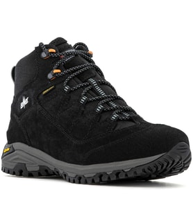 Lomer Italy Sella II MTX High Suede Waterproof Vibram Süet Deri Erkek Bot OffBlack Siyah