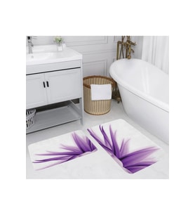 Eliana Home Baskılı 2'li Banyo Paspas Takımı RVG5133