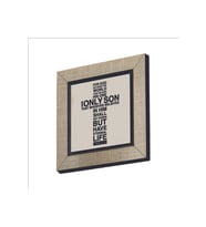 Yuhanna 3:16 Baskılı MDF Magnet 7X7