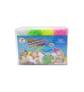 Kurumayan Köpüklü Oyun Hamuru 10 gr Pvc Kutu 4lü