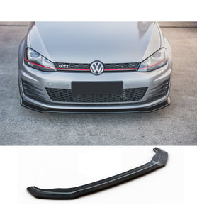 Vw Golf 7 Gtı Tampon Ön Lip Parlak Siyah Plastik Ön Ek Karlık 2012 2013 2014 2015 2016 2017 karlık+bodykit+ek