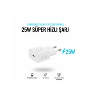 Galaxy A17 5G 25W Hızlı Power Şarj Adaptör Beyaz **SAMSUNG TÜRKİYE GARANTİLİ**