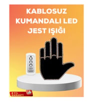 Mey İthalat® Kompakt Tasarımlı LED Jest Işığı – Selam ve Teşekkür Modları