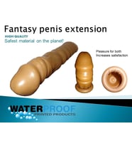 Penis dolgulu uzatmalı prezervatif