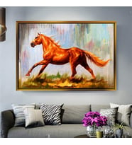 Altın Çerçeveli dekoratif tablo l561 (Gold)