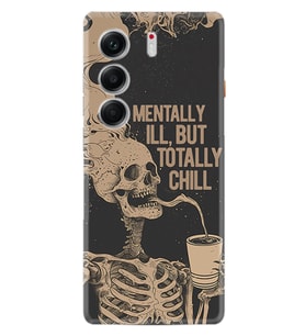 Camon 40 4G Kılıf Boutique Baskılı Resimli Mentally Pcode -006