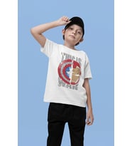 This Is War Demiradam Kaptan Amerika Baskılı Unisex Avengers Çocuk Tişört (1-12 Yaş)