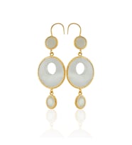 Kadir Jewellery 22 Ayar Altın Kaplama Kadın Sallantılı Küpe -El İşçiliği Ve Hipoalerjenik Küpe