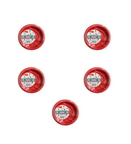 My-Ebi Kırmızı Renkli Parti Davet Plastik Tabak - 17 Cm. - 25 Adetlik 10 Paket
