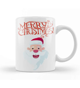 Yeni Yıl Konseptli Merry Christmas 01 Kupa Bardak Porselen