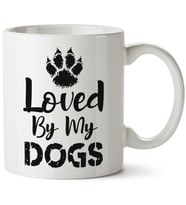 Köpek Baskılı Porselen Kupa Bardak