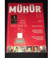 MÜHÜR Mart Nisan 2016 Sayı 63 2000 Kuşağı ŞEREF BİRSEL Volume III (İKİNCİ EL ÜRÜN)
