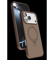 iPhone 17 Pro Max Regal Magsafe Standlı Kapak - Çöl Titanyum