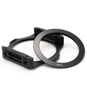 Cokin P Serisi için 67mm Adaptör + Filtre Tutucu (Siyah)