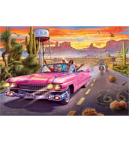 Anatolian 500 Parça Route 66 Puzzle - Steve Crisp