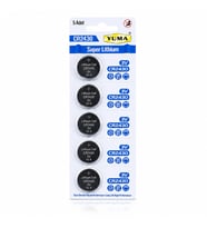 CR2430 Süper Lityum 3V 5’li Kart Düğme Pil