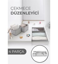 Çekmece Düzenleme Kutu Seti Organizer 4lü Set