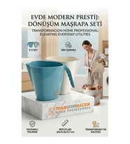 Modern Maşrapa Seti  2'li Kırılmaz Banyo Su Tası, Ergonomik Tasarım 723090