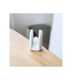 Minimalist Inci Formlu Havlu Tutucu