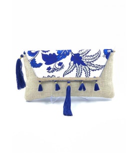 BLEU BLANC EL ÇANTASI  CLUTCH ÇANTA CLU01 - ZELİCE