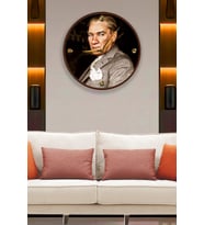 Atatürk Duvar Saati - 29 cm