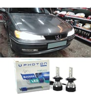 Peugeot 406 Led Xenon Uzun Far Ampulü H7 Access Yeni Seri Beyaz