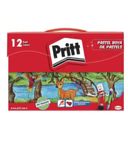 PRİTT 12 RENK ÇANTALI PASTEL BOYA