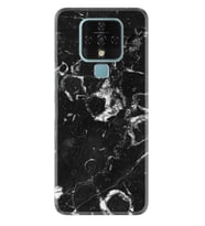 Tecno Camon 16 18P Pova Pova 3 Pova Neo Kılıf Desemli Silikon Black Hole Marble 1387