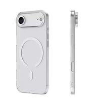 İphone 17 Air Uyumlu Kılıf M-Safe Şarj Özellikli Arka Kapak Kapak Şeffaf