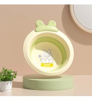 Katlabilir Yenidoğan Bebek ve Çocuk Banyo Yıkama Kovası (Yeşil)