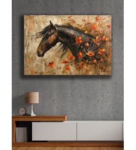Koç stüdyo Modern tasarım kanvas tablo 50x70 (Çok Renkli)