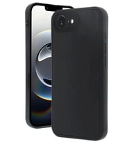 Newface Apple iPhone 16E Kılıf Aras Deri Kapak - Siyah