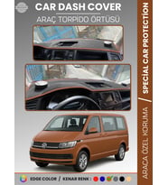 VOLKSWAGEN TRANSPORTER T6 (2015-2020) Torpido Örtüsü Ön Göğüs Koruma Torpido Koruma Tam Uyum