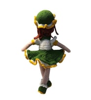 Çimen Bebek Amigurumi Organik Oyuncak