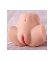 Realistik anl Vajinal Bakire 2 in 1 Titreşimli Suni Kalça Vajina 2,1 kg
