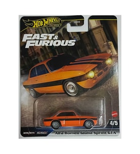 Hot Wheels Premium Alfa Romeo Giulia Sprint Gta *Fast And Furious