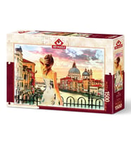 Art Puzzle Venedik'e Bakış 1500 Parça Puzzle