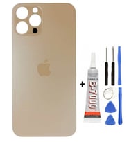 İphone 11 Pro Max Arka Kapak Cam +Yapıştırıcı B700 + Tamir Seti (Gold)
