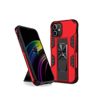 Apple iPhone 12 Mini Uyumlu Kılıf Zore Volve Kapak (Kırmızı)