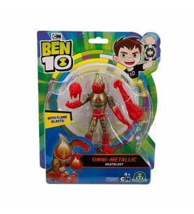 Ben 10 Aksiyon Figür Omni-Metallic Heatblast Lisanslı Ürün