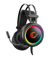 Rampage STORMY Siyah 7,1 Usb RGB LED Oyuncu Kulaklık+Mic (Siyah & Beyaz)