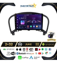 Nissan Juke  2010-2014 Model 2GB + 64GB Android 13 Kablosuz Carplay Navigasyon Multimedya Sistemi