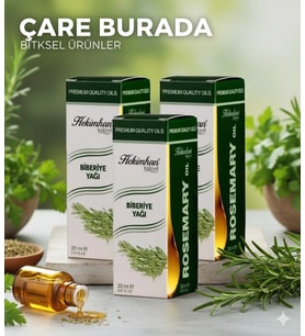 Çare Burada Biberiye Yağı 20 Ml 3 Adet
