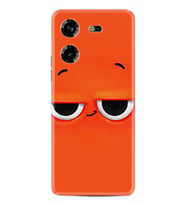 Tecno Pova 5 Kılıf Resimli Desenli Silikon Platinium Series Orange 1830
